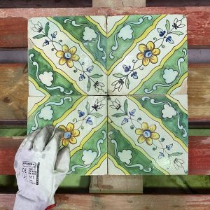 Azulejo valenciano. Siglo XVIII, Carlos III