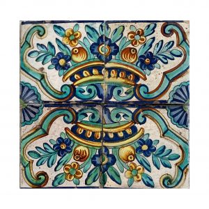 Azulejo valenciano. Siglo XVIII, Barroco